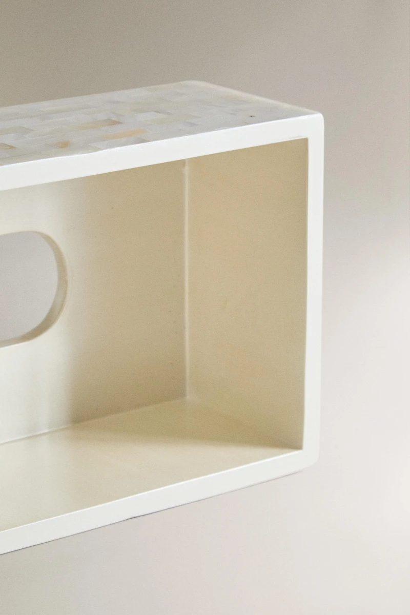 MOTHER-OF-PEARL TISSUE BOX