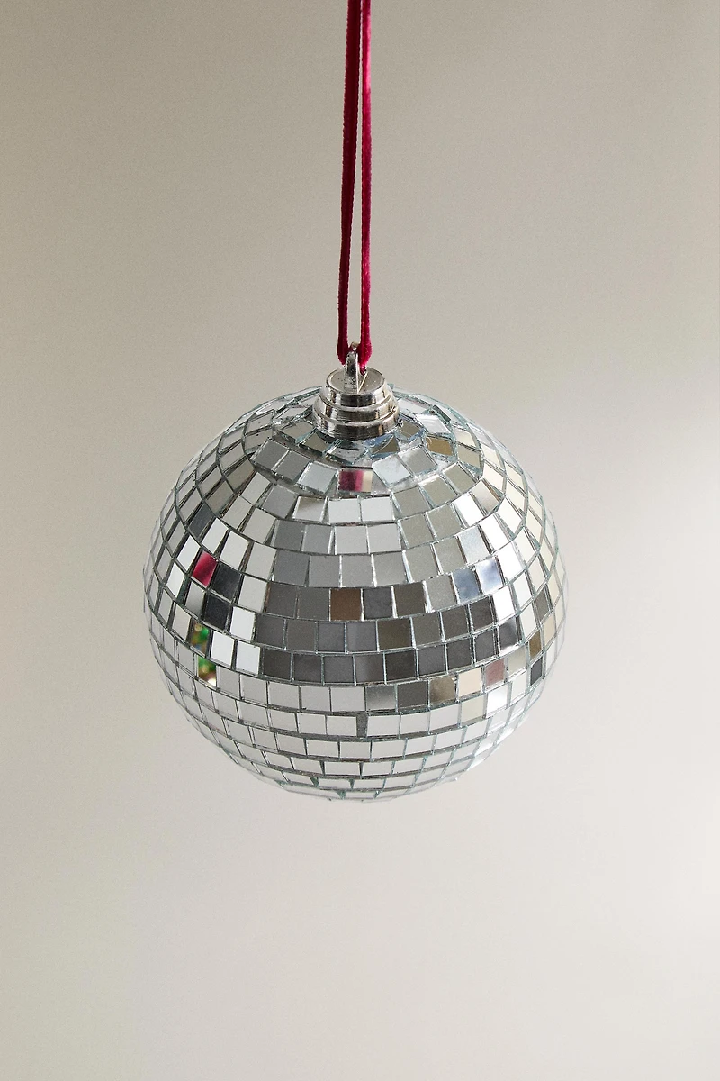 CHRISTMAS DISCO BALL DECORATION