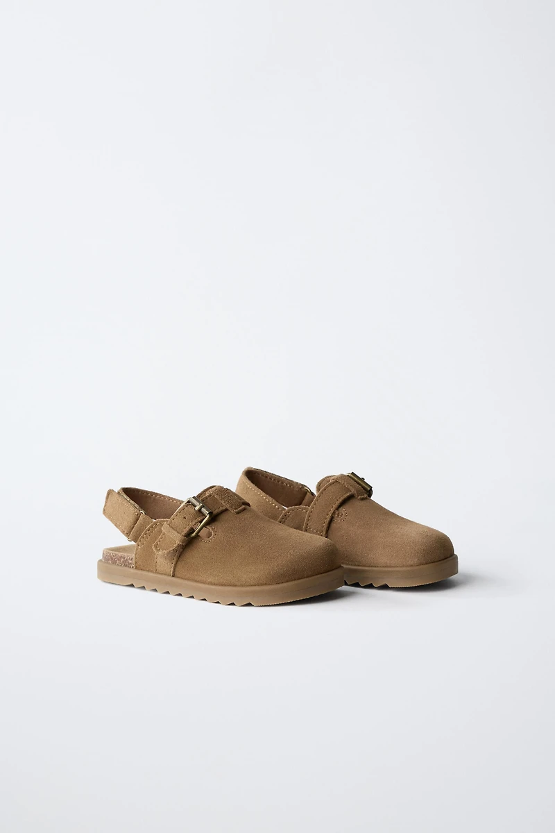 LEATHER CLOGS