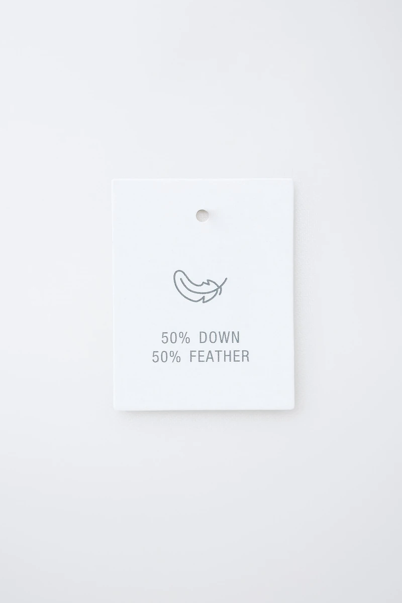 FEATHER DOWN WATER REPELLENT PUFFER COAT