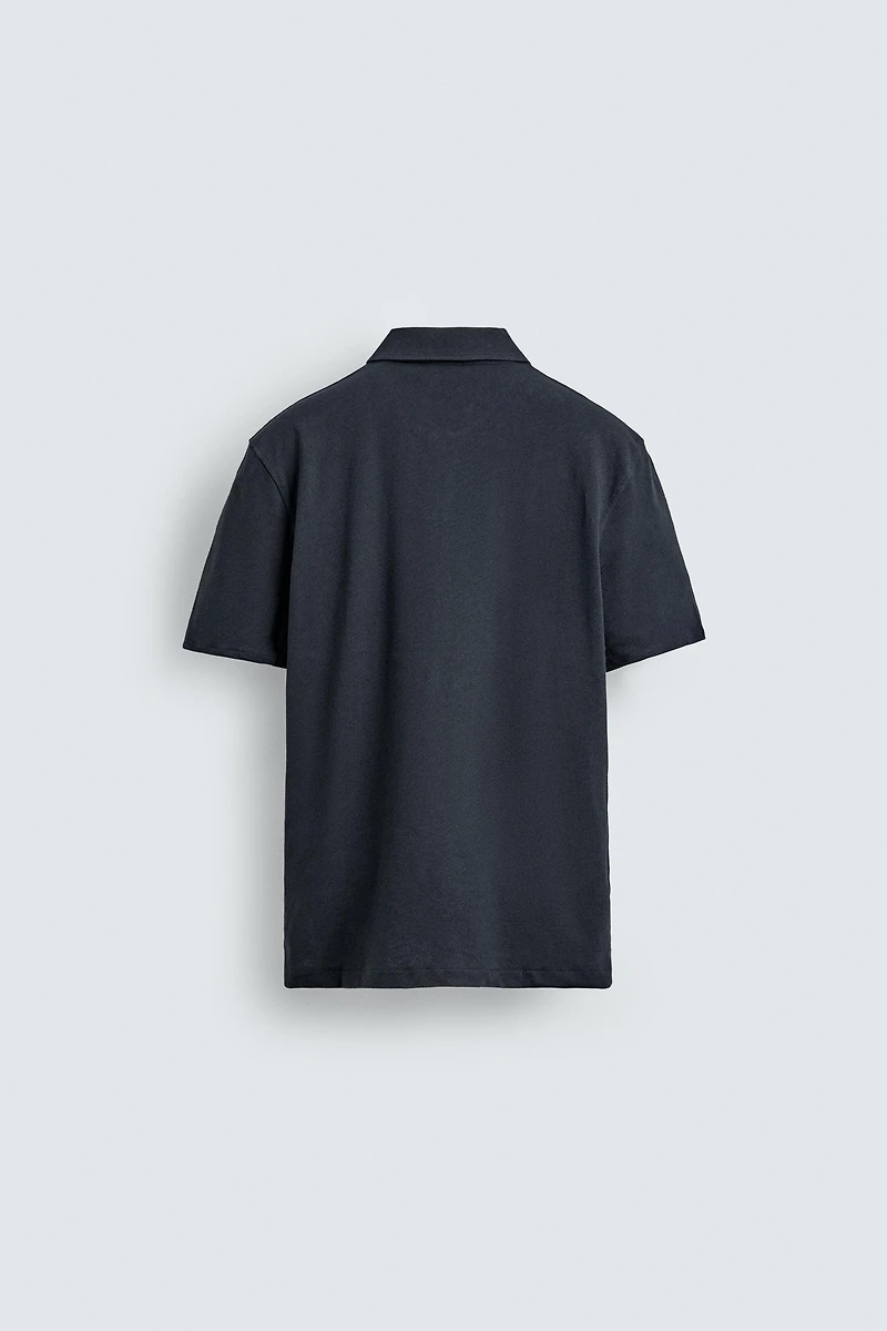 POLO REGULAR FIT COTON-LIN
