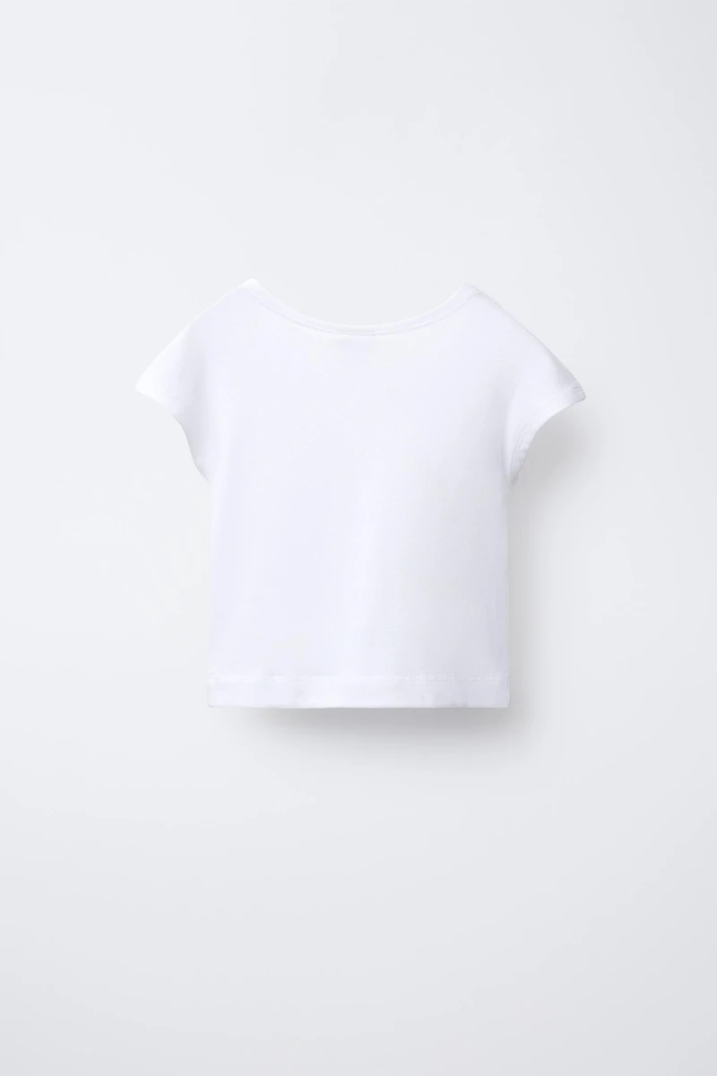 T-SHIRT WITH COTTON AND MODAL