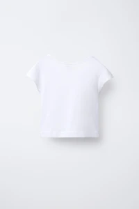 T-SHIRT WITH COTTON AND MODAL