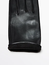 Gants en cuir nappa