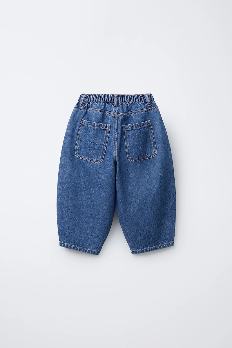 PANTALON DENIM BALLON