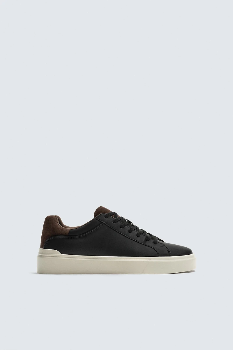HEEL DETAIL SNEAKERS