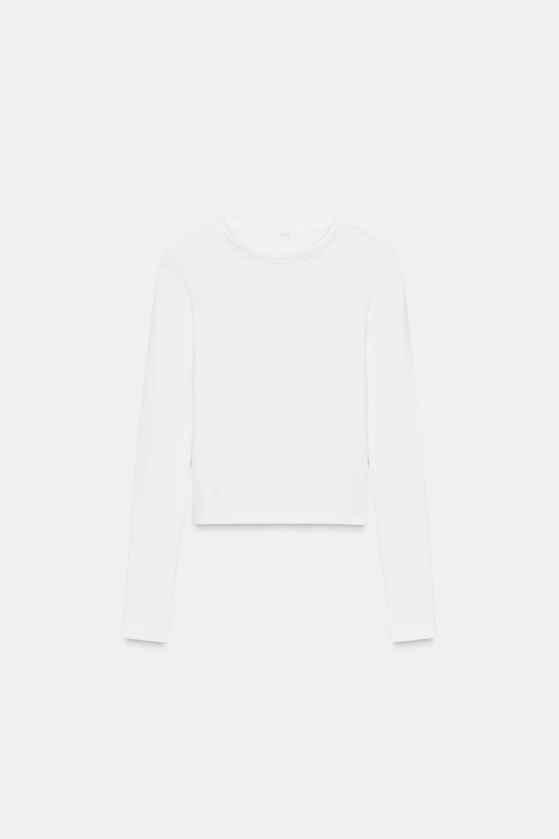 T-SHIRT À MANCHES LONGUES