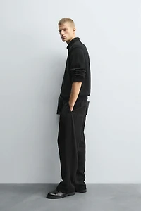 FLOWY PLEATED PANTS