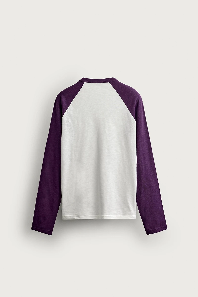REGULAR FIT RAGLAN T-SHIRT
