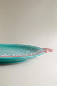KIDS' SPACE STONEWARE PLATE