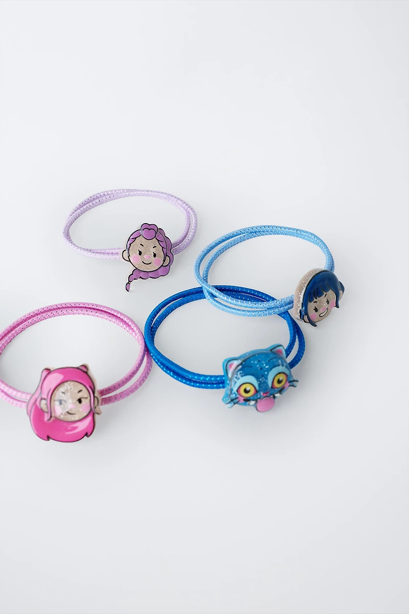 FOUR-PACK KPOP DEMON HUNTERS™ NETFLIX © HAIR TIES