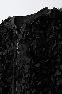 FLORAL BOMBER JACKET