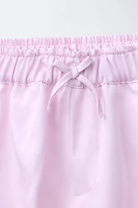GATHERED BARREL PANTS