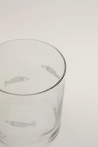 FISH GLASS TUMBLER