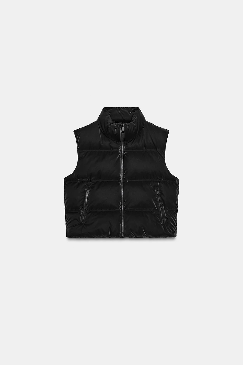 RUBBERIZED PUFFER VEST