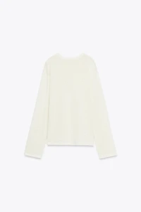 CUT-OUT KNIT SWEATER