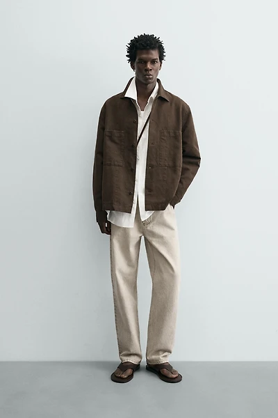 REGULAR FIT OVERSHIRT