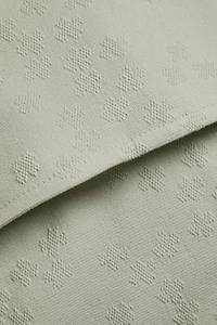 CLOVER THROW PILLOW COVER