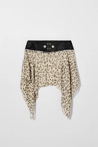 LEATHER BELT SKIRT KATE MOSS X ZARA