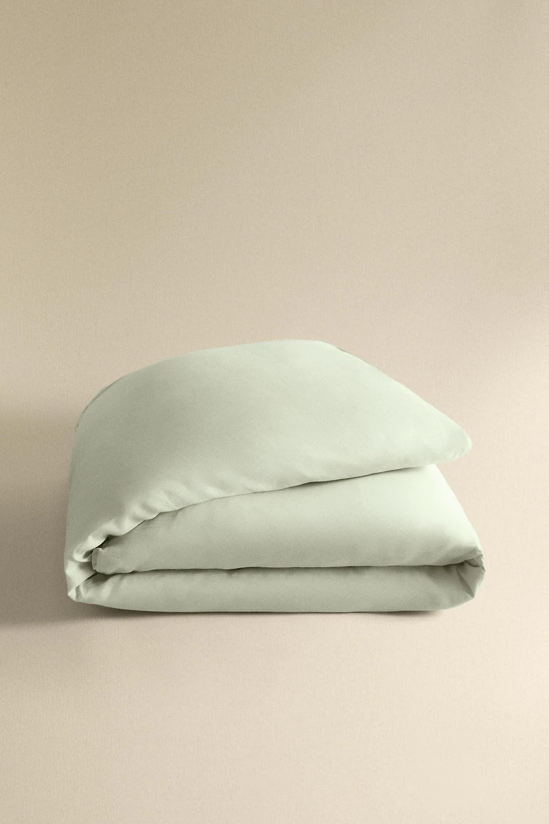 WASHED LINEN DUVET COVER (140 GSM)