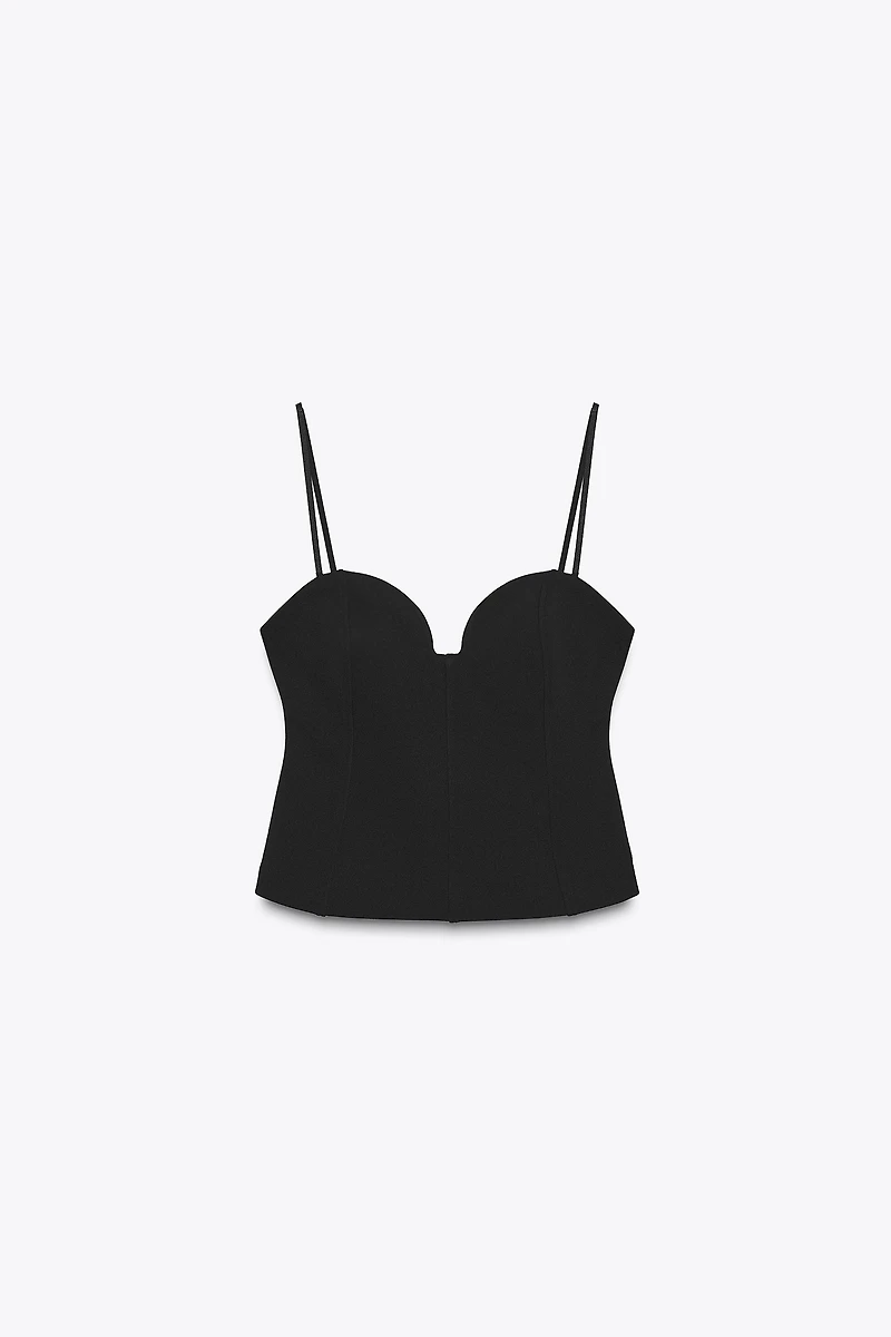 SWEETHEART NECKLINE TOP