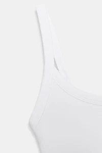 COTTON STRAPPY BODYSUIT