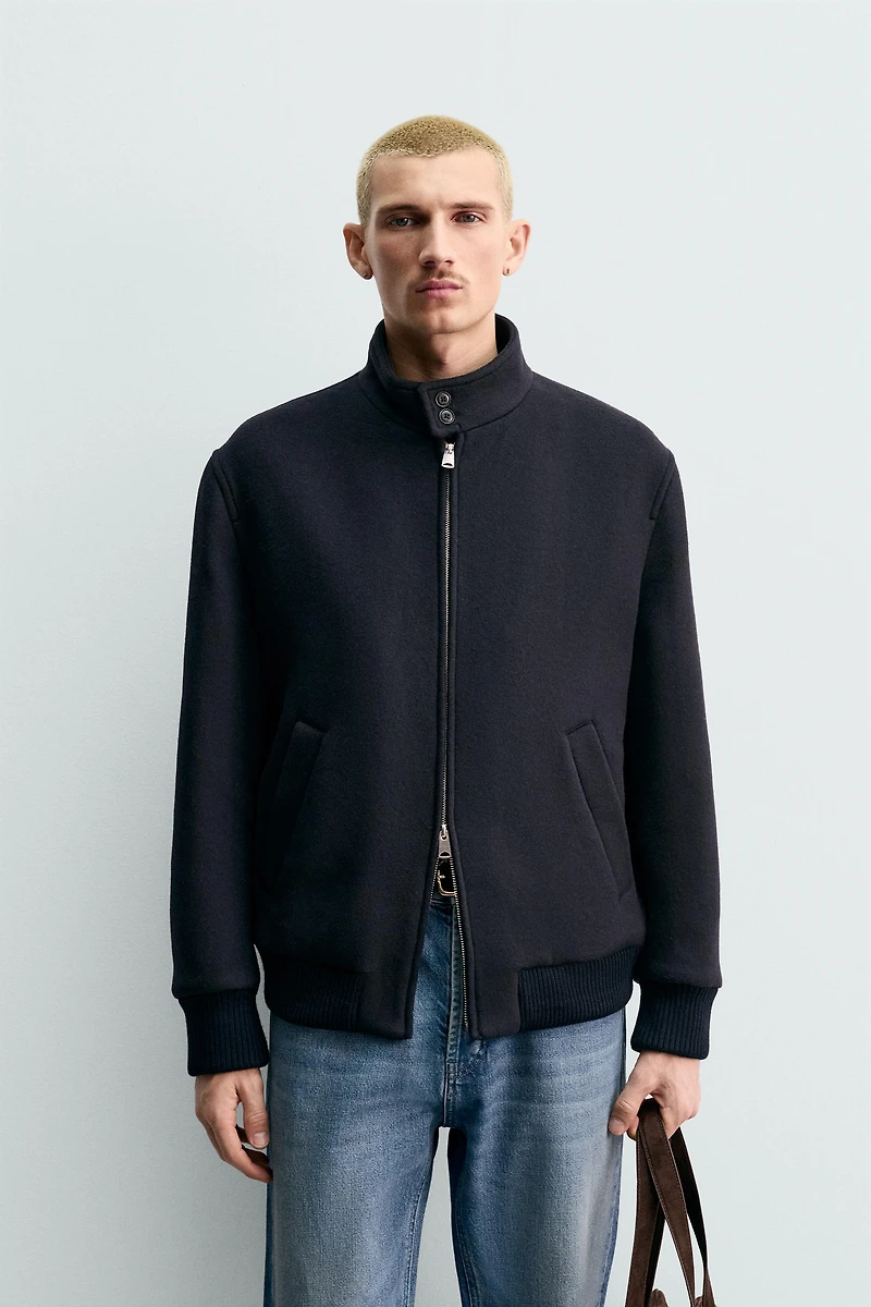 WOOL BLEND JACKET MANTECO® ORIGINS