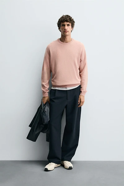 WOOL CASHMERE SWEATER