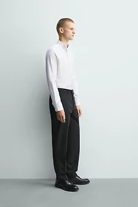 TUXEDO COLLAR SHIRT