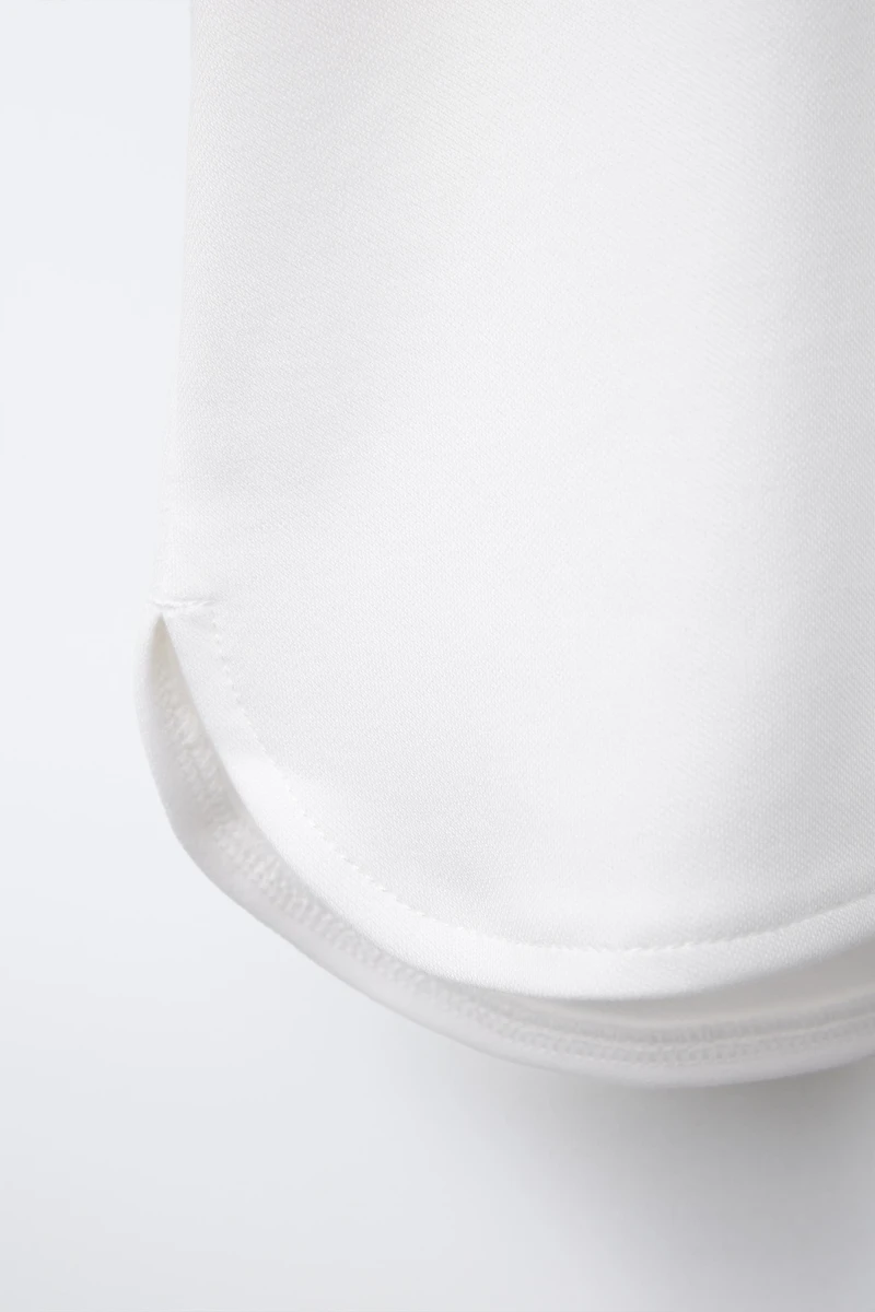 T-SHIRT FLUIDE À INSCRIPTION
