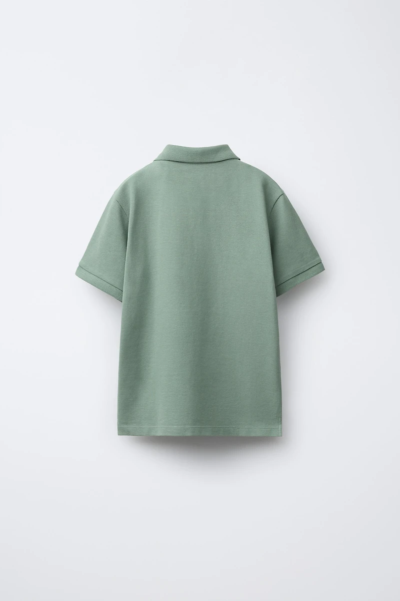 BASIC PLAIN POLO SHIRT