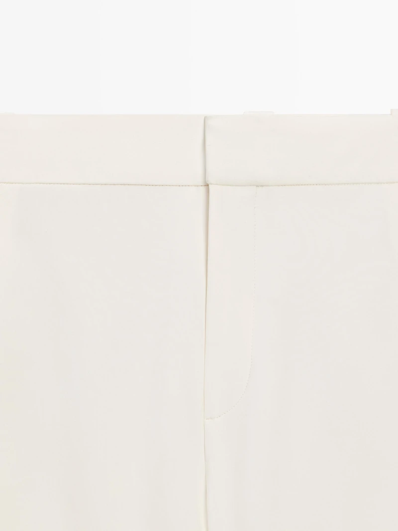 Wide-leg trousers with darts - STUDIO