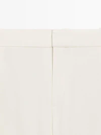 Wide-leg trousers with darts - STUDIO