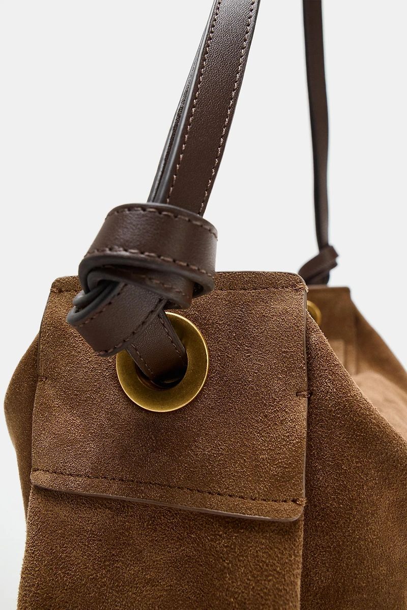 LEATHER HANDBAG