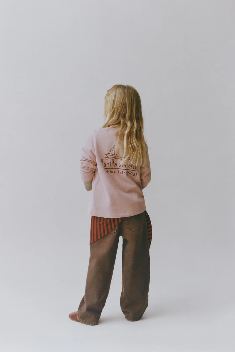 BONILLA A LA VISTA ® X ZARA EMBROIDERED T-SHIRT