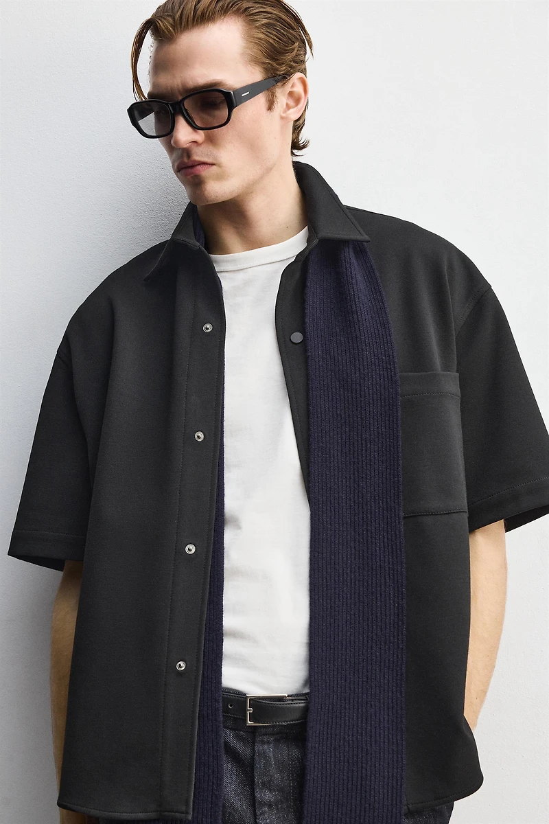 NON-IRON COMFORT OVERSHIRT