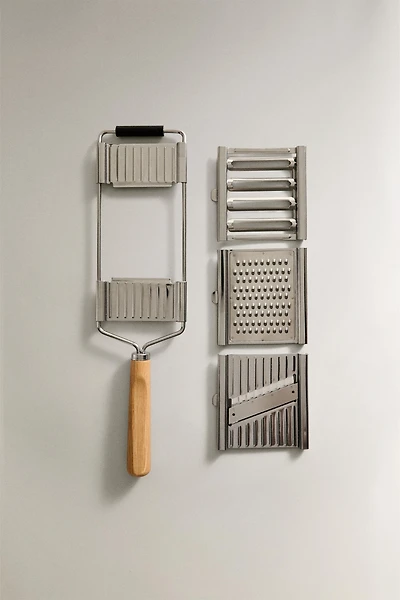 MANDOLINE CHÊNE AVEC RECHANGES