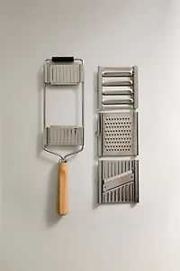 MANDOLINE CHÊNE AVEC RECHANGES