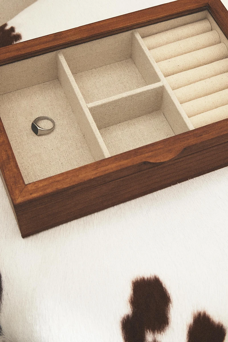 WOODEN JEWELRY BOX