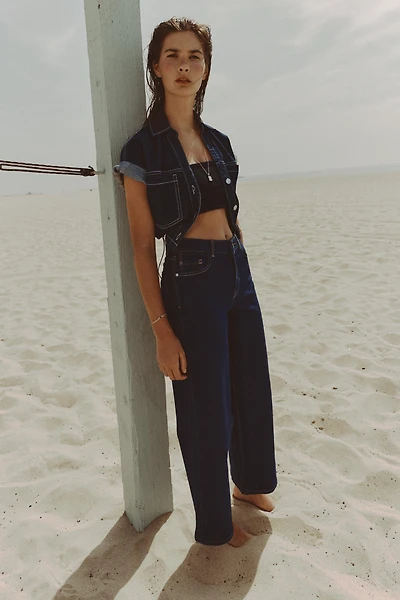 Z1975 HIGH-WAIST COMFORT CULOTTE JEANS