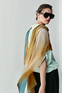 MODAL SILK PRINTED SCARF