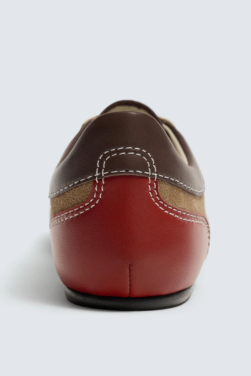 BASKETS EN CUIR HARRY LAMBERT FOR ZARA X DISNEY