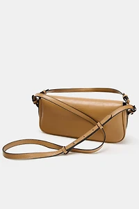 DOUBLE HANDLE CROSSBODY BAG