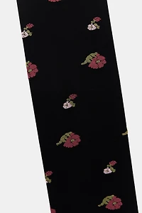 FLORAL JACQUARD TIGHTS