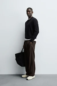 100% WOOL KNIT POLO SHIRT