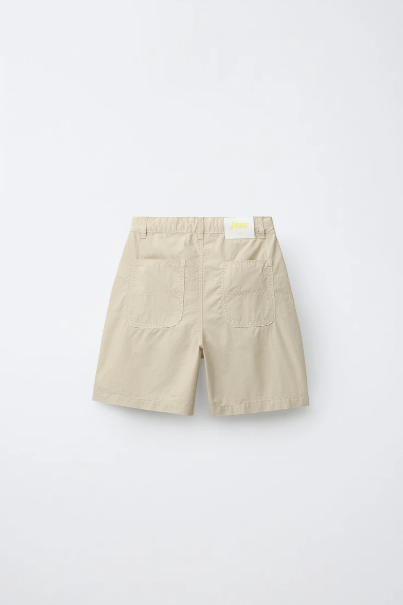 PENN © POPLIN PLEATED SHORTS