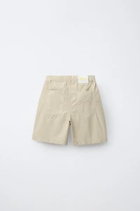 PENN © POPLIN PLEATED SHORTS