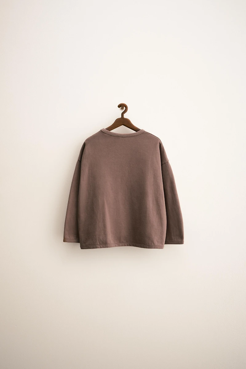ZARA TIMELESS - PLAIN T-SHIRT WITH PIPING