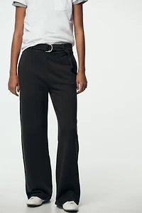 RUSTIC BELTED PANTS