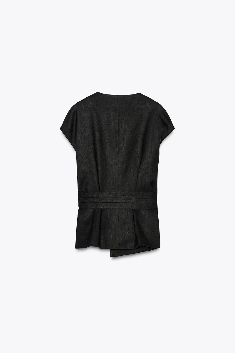 ZW COLLECTION LINEN VEST